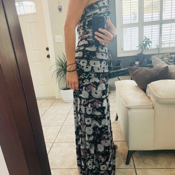 Formal Floral Dress - Picture 3 of 3